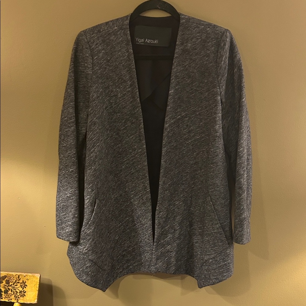Yigal Azrouel Heather Gray Blazer